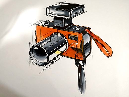 相机手绘