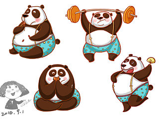 原创－熊猫设定
