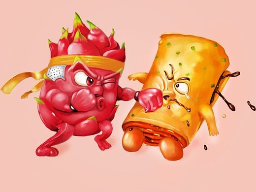 纖維食品與雜糧食品的對(duì)決（個(gè)人主頁(yè)-ZMTMwMzM0Mjg=） - 品牌 - 站酷設(shè)計(jì)師420606574Q原創(chuàng)素材 - 站酷ZCOOL