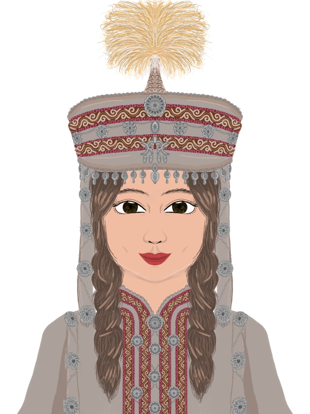 哈萨克人女孩 编辑类库存照片. 图片 包括有 卡扎克斯坦, 哈萨克人, 礼服, 年轻, 方式, 国家, 服装 - 67765878