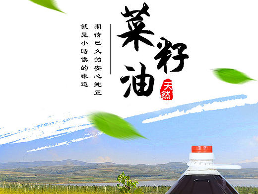 农家自榨菜籽油