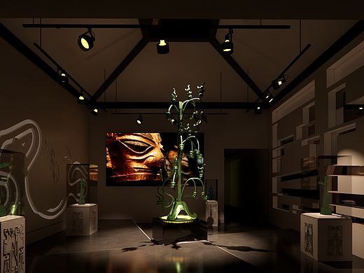 三星堆博物馆设计（个人主页-ZNTMzMjUwNDg=） - 家装设计 - 站酷设计师Z07682711原创素材 - 站酷ZCOOL