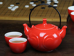 一团和气吉庆茶具套装