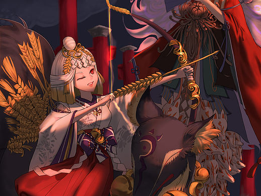 陰陽師同人（個人主頁-ZMzExNjU3NDA=） - 創(chuàng)作習作 - 站酷設計師Suraaaaaa原創(chuàng)素材 - 站酷ZCOOL