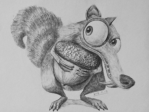 动物素描小作