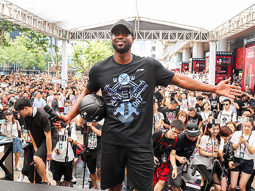 李宁NBA韦德中国行