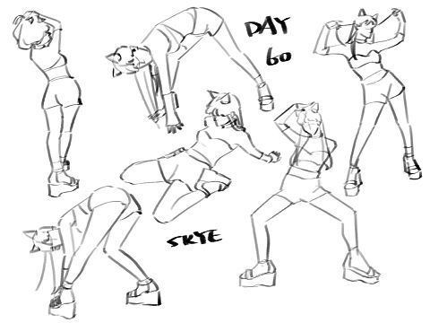 每日速写DAY 6⃣️0⃣️