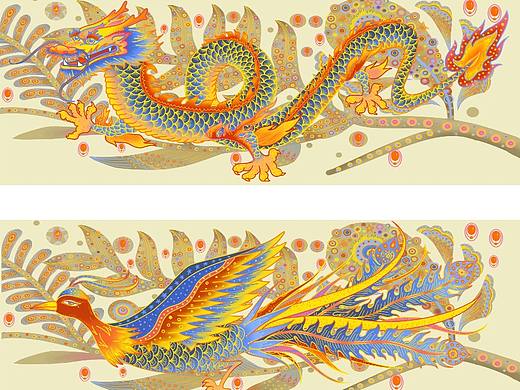 欧拉汽车比赛车贴设计（线性中国风插画）