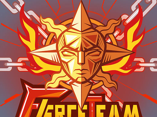 烈炎戰(zhàn)隊(duì)（個(gè)人主頁-ZMTQzODA3MzY=） - 商業(yè)插畫 - 站酷設(shè)計(jì)師卡路李原創(chuàng)素材 - 站酷ZCOOL