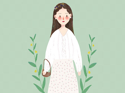 抹茶口味的小姐姐（个人主页-ZMjg3NjY4NzY=） - 商业插画 - 站酷设计师PURSAN原创素材 - 站酷ZCOOL