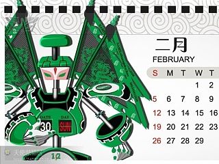 2012年毕业设计-台历-变形闹钟-生旦净末丑