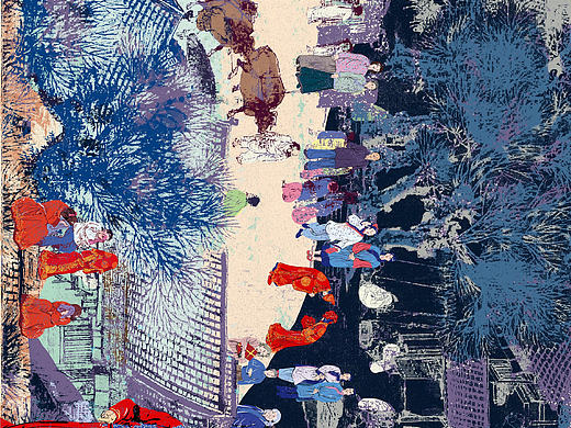 幸福在哪里（个人主页-ZNDc0MzE0MzI=） - 新锐潮流插画 - 站酷设计师厮梦原创素材 - 站酷ZCOOL