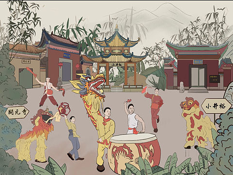 太原地铁视觉插画项目