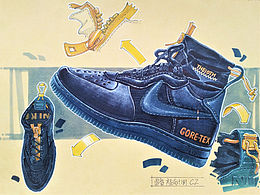 整理大二画的手绘真怀念[billd奔跑]