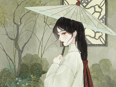 【古风插画】江南无所有