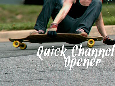 AE模板 | 时尚动态快闪视觉元素运动滑板潮牌动效片头