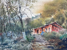 《曲徑通幽處》