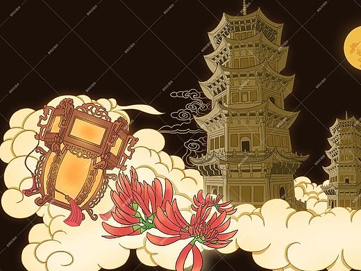 泉州插画