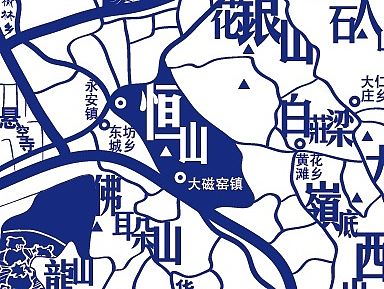 大同旅游瓷板画