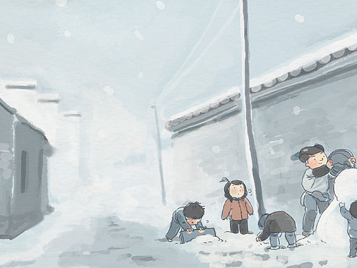 城南旧事（个人主页-ZMTQyMzg0NTY=） - 商业插画 - 站酷设计师shark_ming原创素材 - 站酷ZCOOL