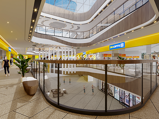 商场公区改造设计案例分享