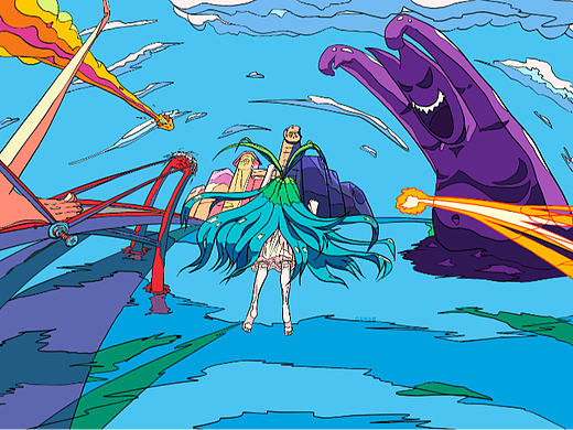 去拯救城市路上的少女