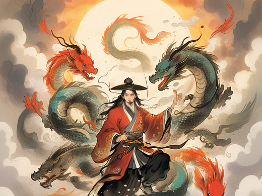 我的龙年ai守护神——锦鲤化龙·守护鸿运
