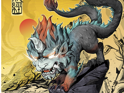 山海經(jīng)|四兇獸|梼杌（個(gè)人主頁(yè)-ZNjc2MjYwNjA=） - 手辦/模玩 - 站酷設(shè)計(jì)師魯亮亮Jason原創(chuàng)素材 - 站酷ZCOOL