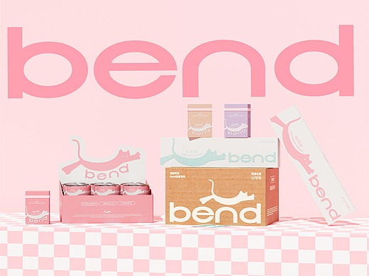 bend宠物品牌包装设计 ｜ 猫 宠物 品牌