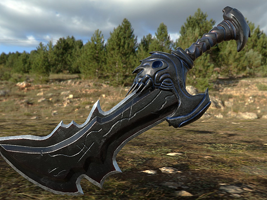 短刀（個人主頁-ZNjIxMzM1MzI=） - 其他三維 - 站酷設(shè)計師Z305961371原創(chuàng)素材 - 站酷ZCOOL