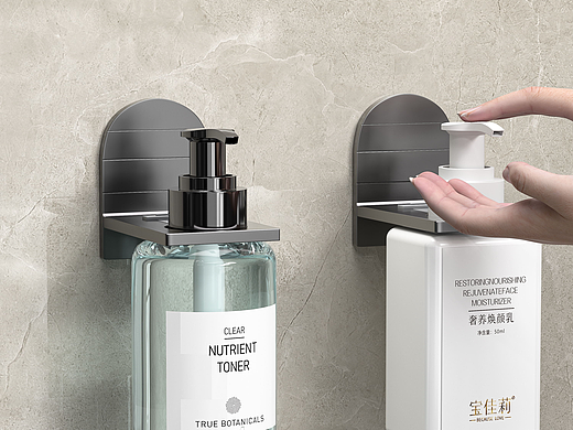 C4D建模渲染 - 天猫沐浴露置物架