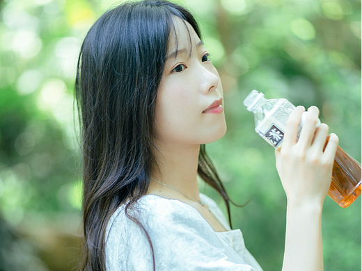 小清新少女人像
