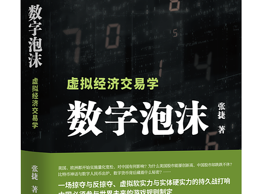 【已出版】《数字泡沫》书籍封面设计