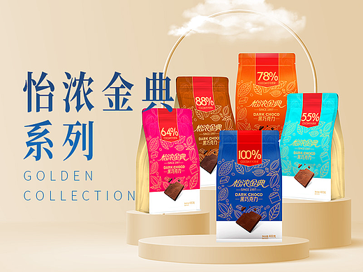 黑巧克力详情设计+效果图制作