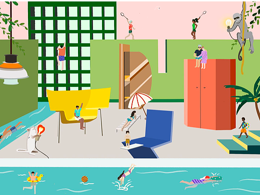 乐 园（个人主页-ZNjEwMjc4NzI=） - 商业插画 - 站酷设计师HelloKerry原创素材 - 站酷ZCOOL