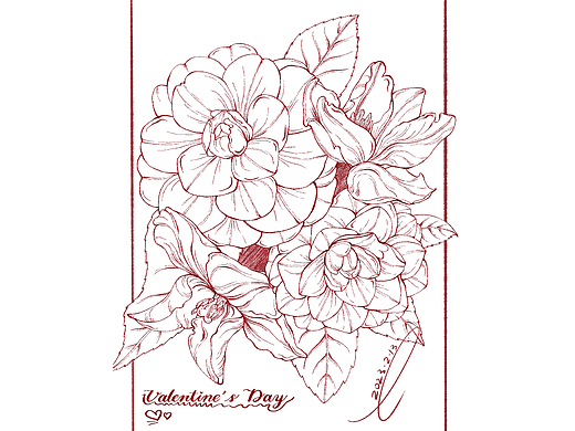 植物线稿创作合集