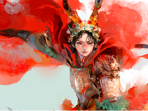 巾帼女杰，戎装红颜