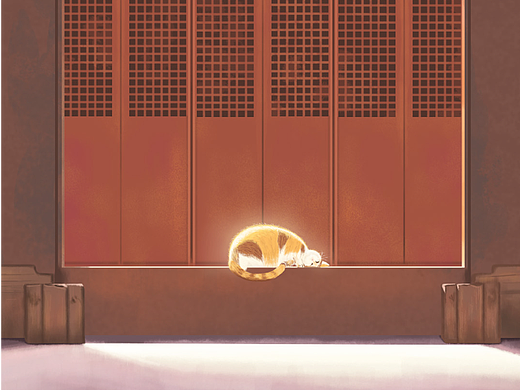 故宮貓咪插畫(huà)（個(gè)人主頁(yè)-ZNjYyNDY1MjQ=） - 創(chuàng)作習(xí)作 - 站酷設(shè)計(jì)師罐裝可樂(lè)ly原創(chuàng)素材 - 站酷ZCOOL