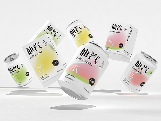 仙汽果汁丨系列包装