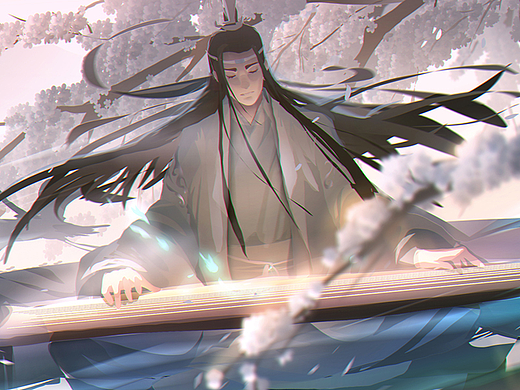 陈情令-蓝忘机同人摸鱼速写