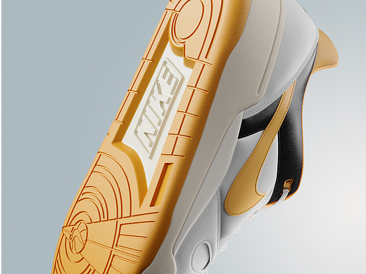 NIKE耐克运动鞋|建模渲染练习