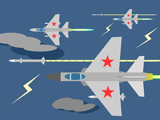 战斗机（个人主页-ZNjY2MzA3OTI=） - 艺术插画 - 站酷设计师free驰骋原创素材 - 站酷ZCOOL