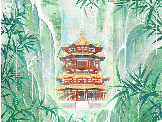 谷雨｜二十四节气插画