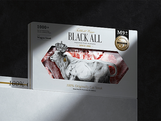 Black All｜和牛品牌设计