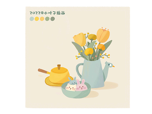 小物件練習（個人主頁-ZNjM0MDQ3MDQ=） - 兒童插畫 - 站酷設計師小葉子插畫原創(chuàng)素材 - 站酷ZCOOL
