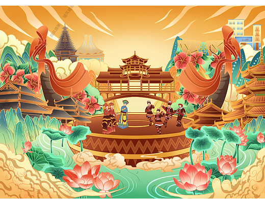 《广西风情》