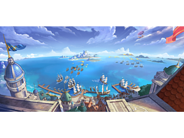 2021-2023游戲場景原畫作品集