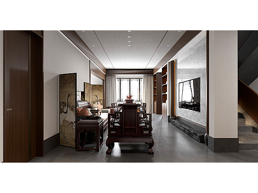 新中式徽派别墅设计