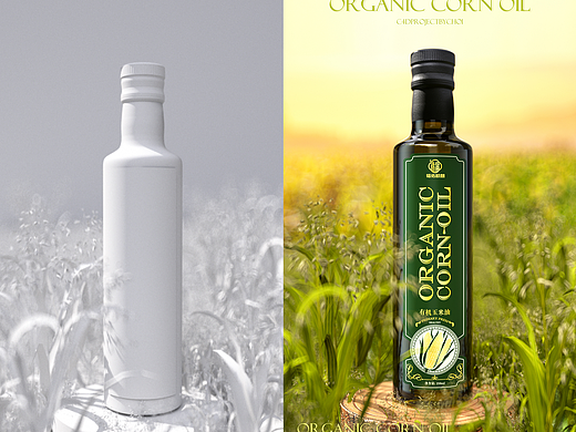 油 | 米 | 产品包装渲染 