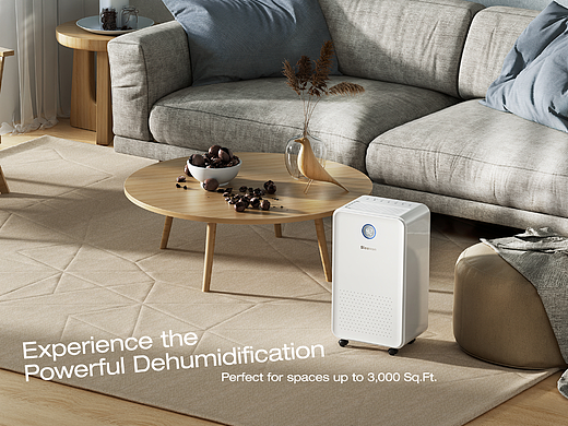 除湿机 主图详情页 渲染